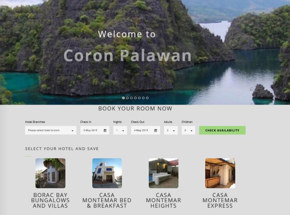 Casa Montemar Express Hotel Đảo Đảo Coron Ngoại thất bức ảnh